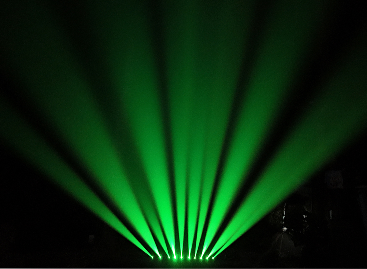 Outdoor Waterproof Laser Beam Moving Head Light 4 Наружный водонепроницаемый лазерный луч с подвижной головкой 4