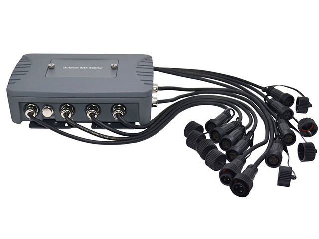 8-канальный водонепроницаемый дистрибьютор DMX512 наружная сцена